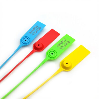 US-PS200C / US-PS350C série 450 mm Pull Tight Lock Impression au laser Sceau de sécurité de camion en plastique