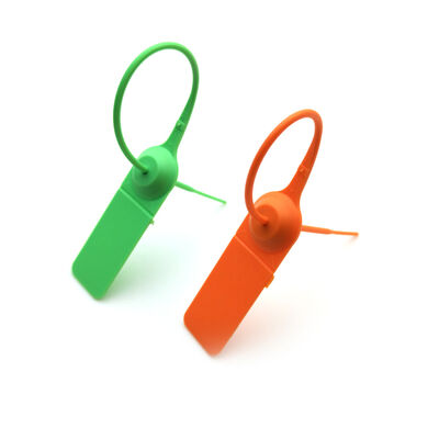 200 mm de joint étroit en plastique pour étiquette de sécurité Indicatif blanc et imprimé au laser / timbre à chaud