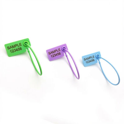 1.70 g / pc ABS US-PS170FL étanche à la manipulation étiquette de sceau de sécurité en plastique pour vêtements chaussures