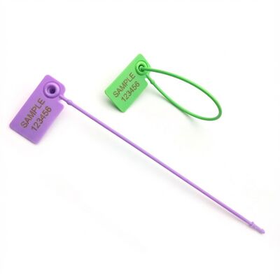 1.70 g / pc ABS US-PS170FL étanche à la manipulation étiquette de sceau de sécurité en plastique pour vêtements chaussures