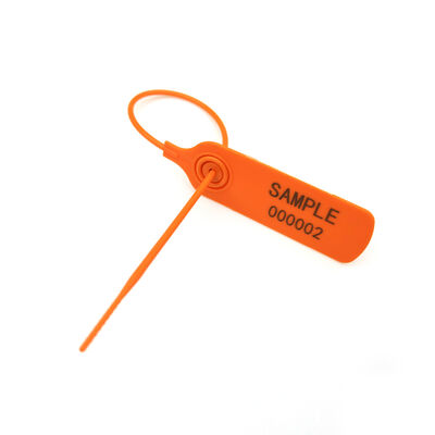 Étiquette de sceau de sécurité étanche sur mesure de 300 mm pour la sécurité des conteneurs Longueur totale 300 mm