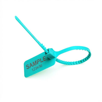 Sécurité contre les tambours Grand drapeau Sceau en plastique pour sacs à bagages Zone de marquage L 49,5 * W 30 mm