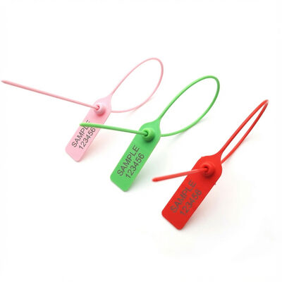 Emballage sécurisé US-PS320R Longueur réglable étanche en plastique avec insertion métallique