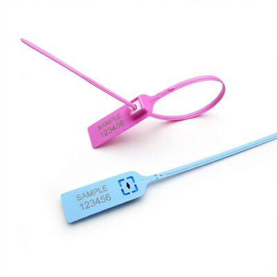 Sceaux de manipulation en plastique jetable pour camions Longueur de travail 280 mm US-PS380M 380*24,5*7,6 mm