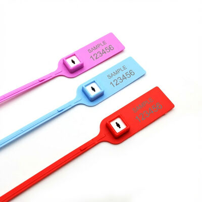 Sceaux de manipulation en plastique jetable pour camions Longueur de travail 280 mm US-PS380M 380*24,5*7,6 mm